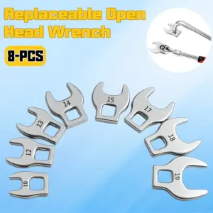 conjunto chaves torque intercambiáveis 8 peças 3/8 polegadas