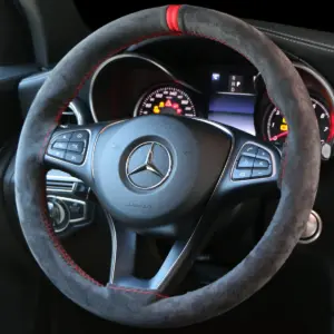 capa de volante camurça 38cm