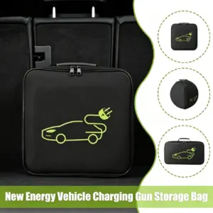 bolsa armazenamento cabo carregador carro elétrico