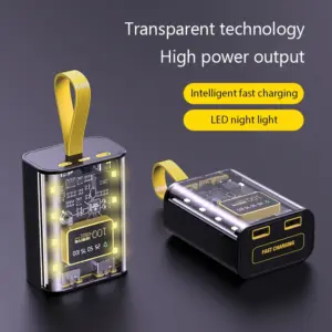 caixa carregador bateria 18650 power bank usb