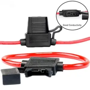 kit suporte fusível 10awg