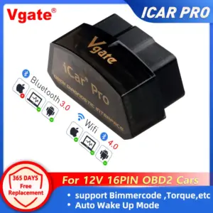 leitor obdii vgate icar pro bluetooth