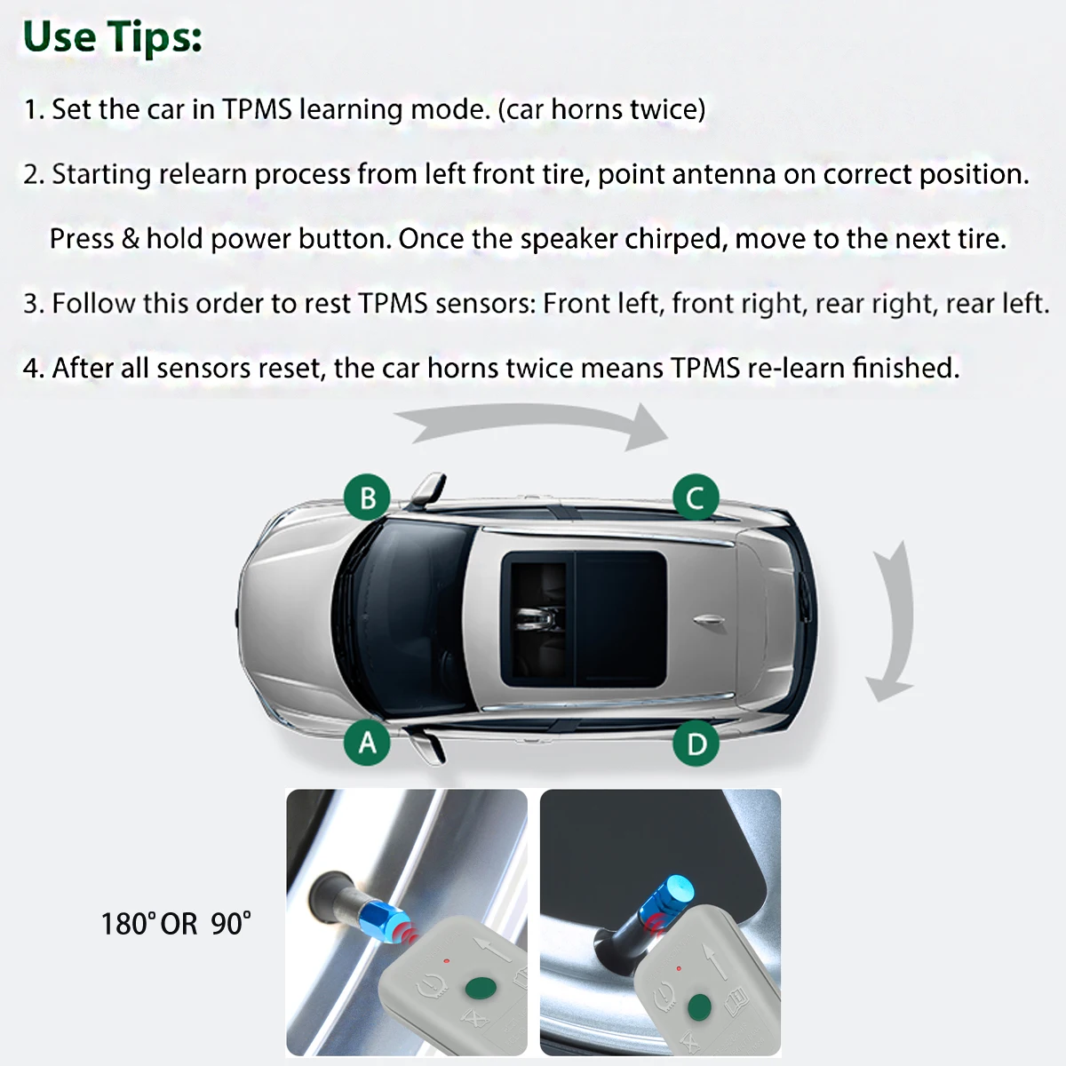 Sensor TPMS para Ford F-150 F-250 Mustang Edge Escape Explorer - Imagem 6