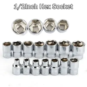 conjunto soquetes sextavados 8-32mm