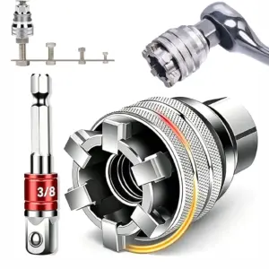 soquete universal 10-19mm adaptador furadeira