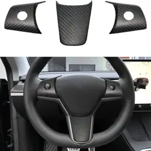 capa volante fibra carbono tesla model 3
