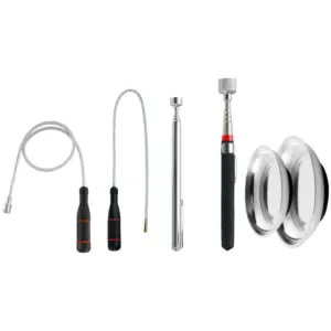 conjunto ferramentas magnéticas telescópicas