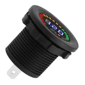voltímetro digital led 12v
