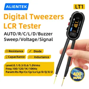 alientek lt1 mini pinça lcr tester