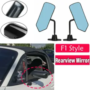 espelho retrovisor lateral estilo f1 universal