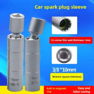 adaptador soquete vela ignição 14mm 16mm