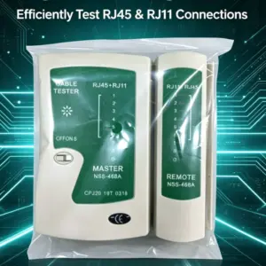 testador de cabos de rede rj45 rj11