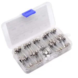 kit fusíveis de vidro 6x30mm