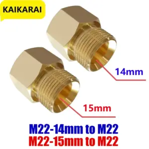 acoplador lavadora pressão m22 15mm