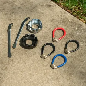 kit ferramentas reparo pneus fio aço