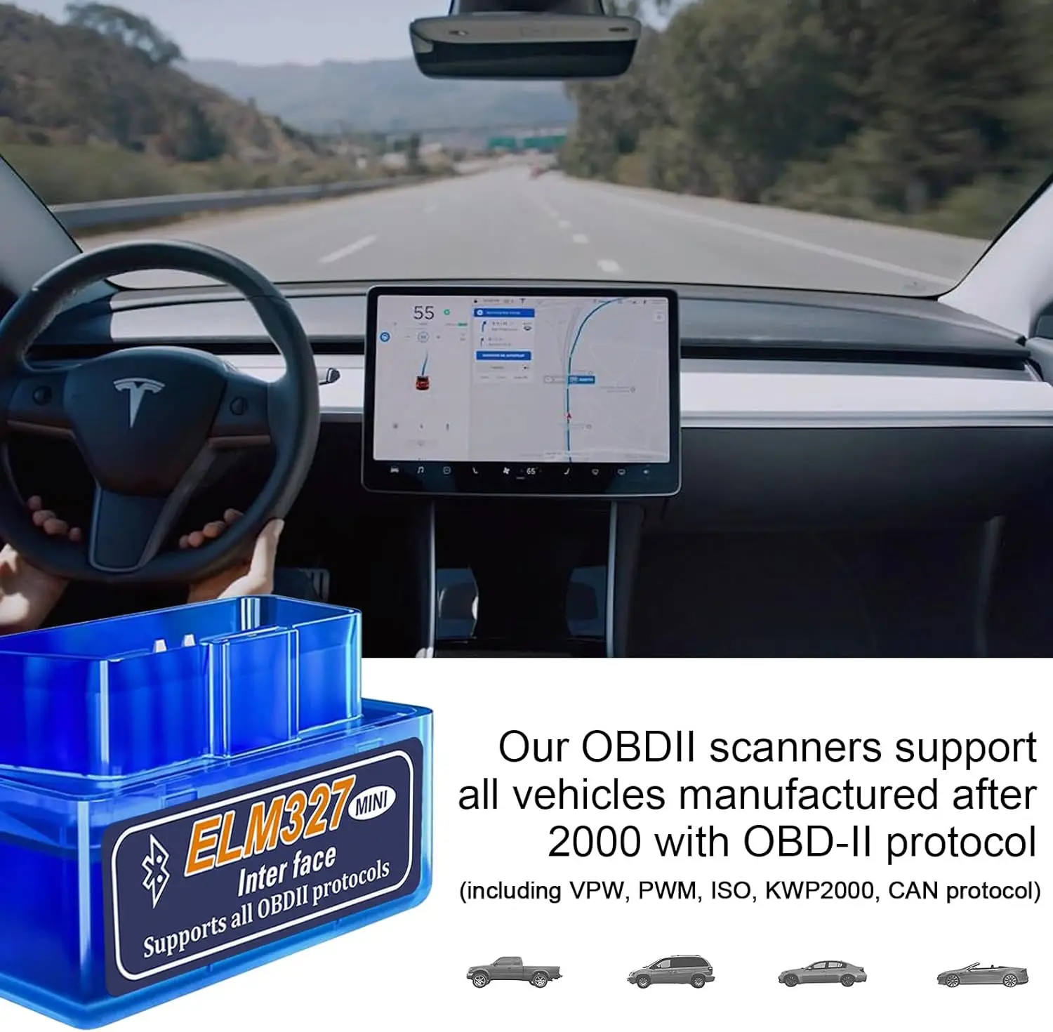 Scanner automotivo OBD2 Bluetooth ELM327 Mini v2.1 - Imagem 4