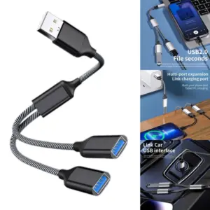 cabo usb 2.0 splitter 28cm