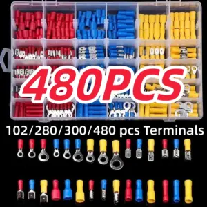 kit conectores de fio terminais isolados