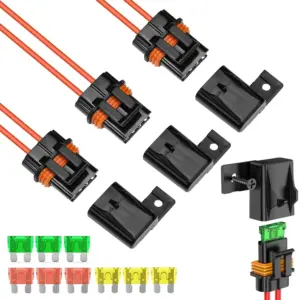 kit suporte de fusível inline 12v
