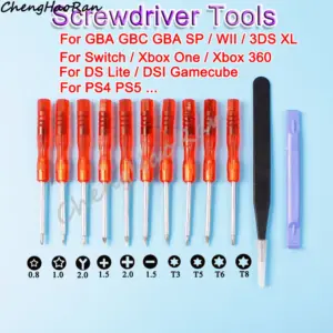 kit chave de fenda consoles