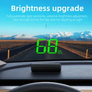 display de velocidade gps m2 hud universal carro