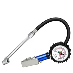 inflador de pneus com medidor de pressão