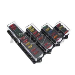 caixa de fusíveis automotiva 12v 24v