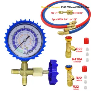 kit manômetro ar condicionado automotivo