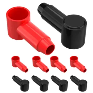 capa terminal bateria silicone 10 awg