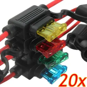 mini caixa de fusíveis lâmina 12v