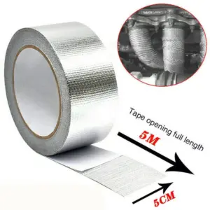 fita térmica tubo de escape 5m 5cm