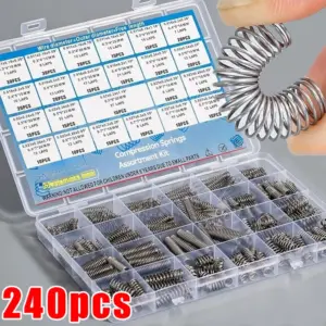 kit molas compressão aço inoxidável
