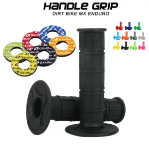 manopla de moto universal silicone