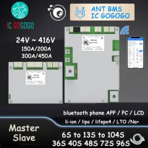 placa de proteção bms mestre-escravo