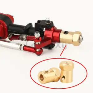 adaptador cubo de roda hexagonal latão 12mm