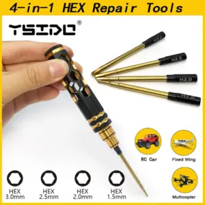 chave hexagonal 1.5mm 2.0mm 2.5mm 3.0mm rc