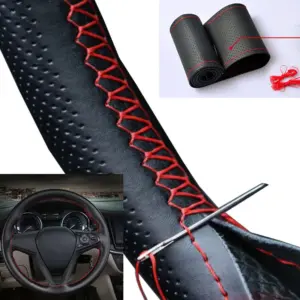 capa de volante couro microfibra 38cm