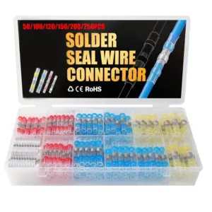 conector fio selagem solda termorretrátil