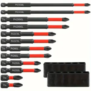 conjunto bits chave de fenda magnética
