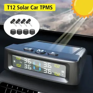 monitor de pressão pneus tpms solar