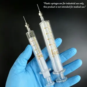 seringa de vidro industrial 5ml ponta romba