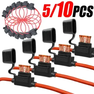 porta fusível mini lâmina 12v 30a