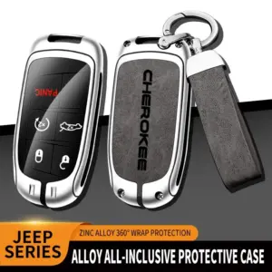 capa chave jeep cherokee liga zinco